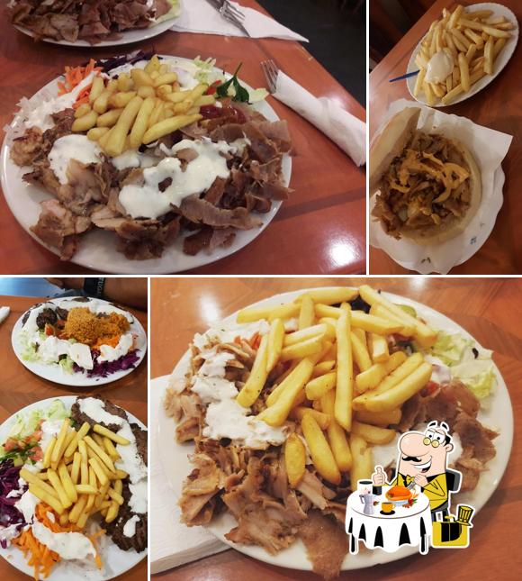 Nourriture à Döner Kebab "Etoile Snack & Restaurant"