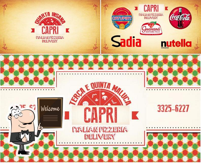 Look at the pic of Capri Pizzaria