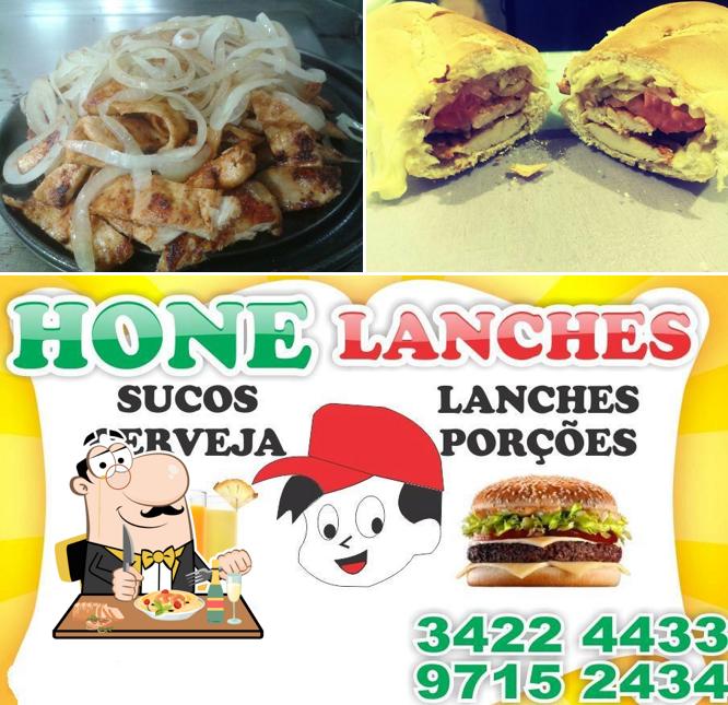 Platos en Hone Lanches