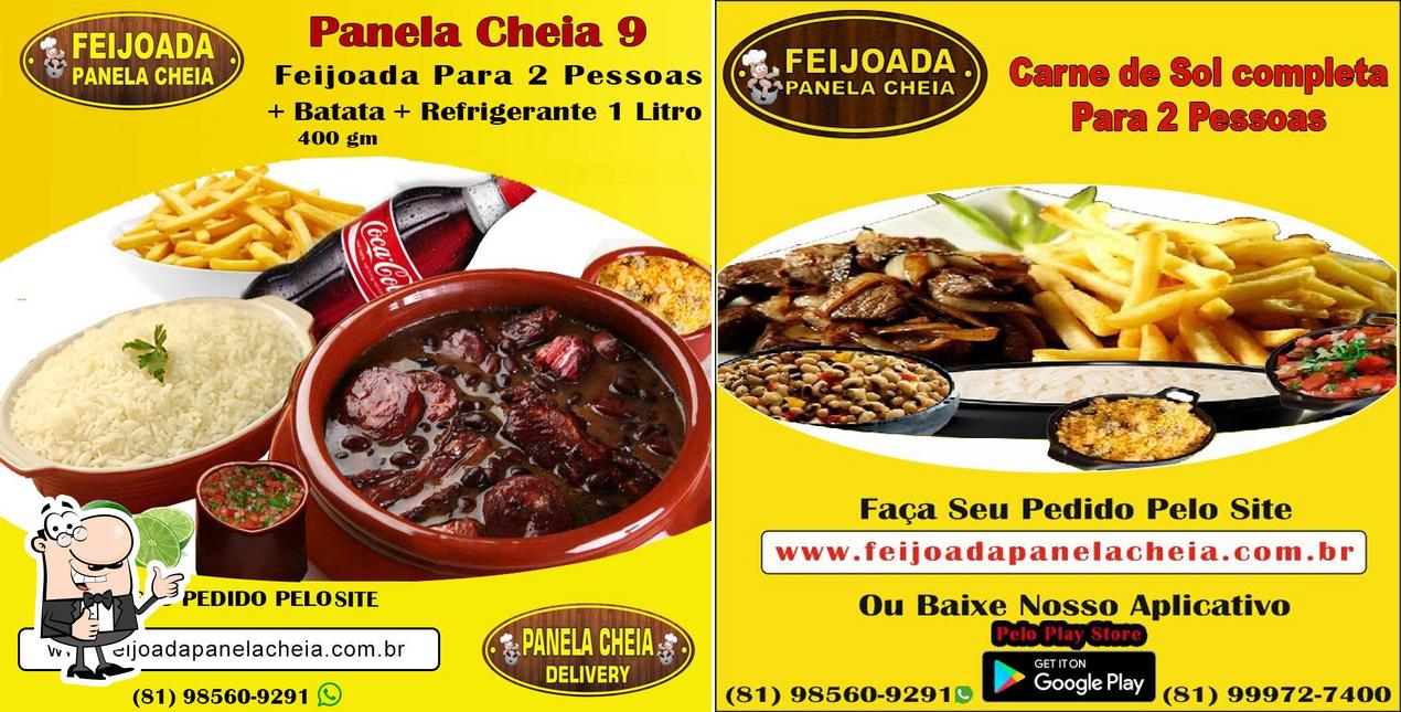 Here's a photo of Feijoada Panela Cheia