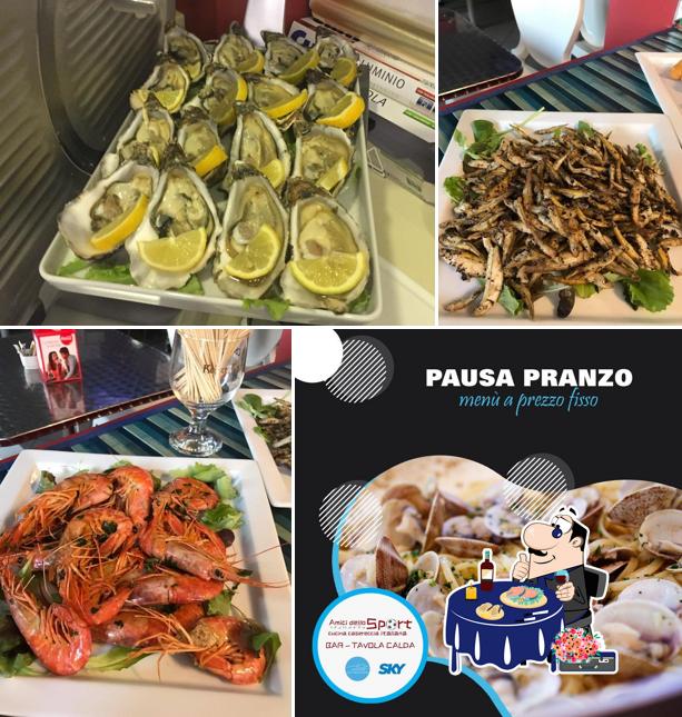 Prenditi la cucina di mare a Amici dello Sport