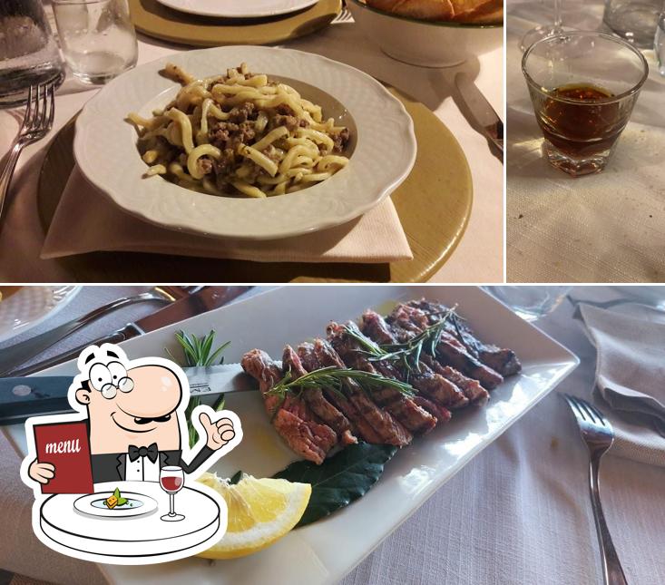 La foto di cibo e bevanda da Ristorante Tullio