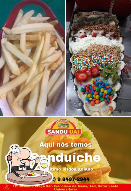 Comida em Sandû Uai Sanduicheria 24h