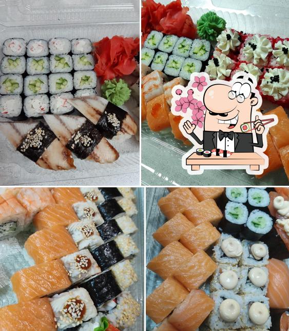 Les sushi sont offerts par Nikko