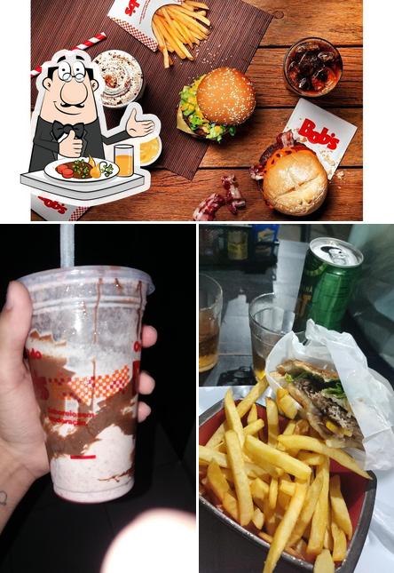 Comida em Bob's Burger - Drive Primavera do Leste