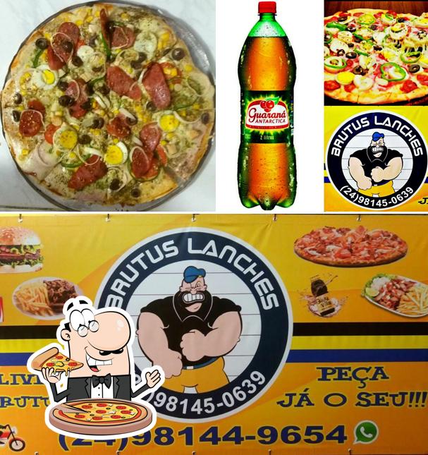 Consiga diferentes tipos de pizza