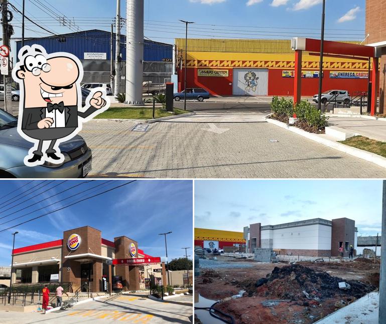 Veja imagens do exterior do Burger King Drive Thru