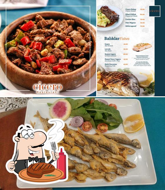 Pick meat meals at Cicero Restaurant