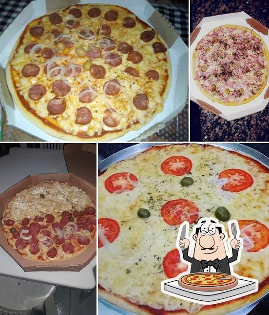 Consiga diversos tipos de pizza