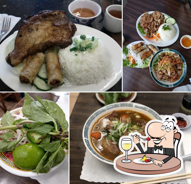 Food at Golden Star Vietnamese Restaurant
