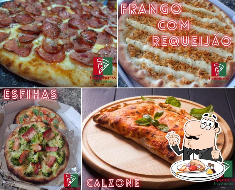 Consiga diversos estilos de pizza