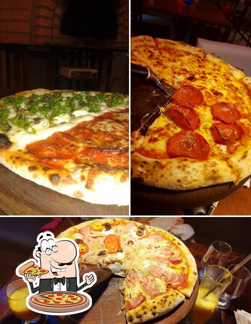 Consiga pizza no D.O.C. Pizza Bar