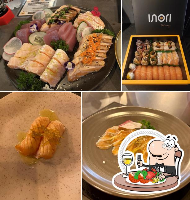 Peça frutos do mar no Inori Sushi Experience