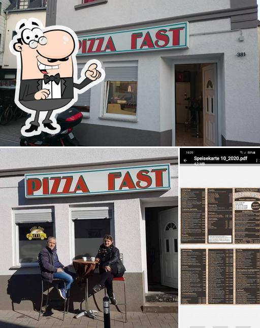 Внешнее оформление "Pizza Fast - Koblenz"