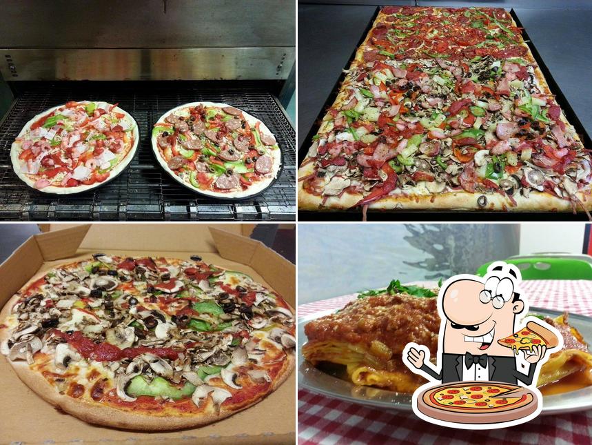 Order different variants of pizza