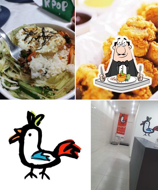 Comida em K´pop Chicken Vila Mascote