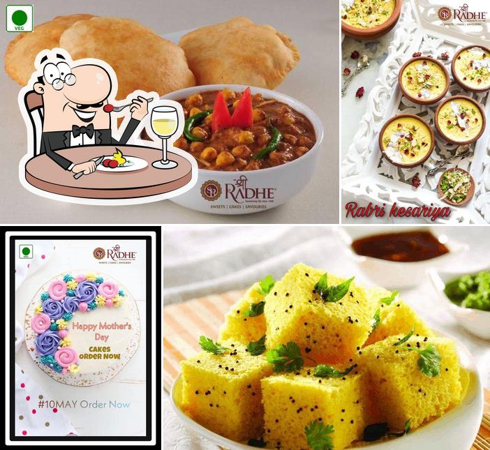 Meals at Shri Radhe Sweets Cakes Savories Veg Restaurant-Tikki Chat/Pure Desi ghee Sweets shop/Eggless Bakers/Best Bakers in Gurdaspur