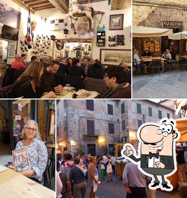 Siediti a un tavolo di Osteria Pizzeria La Piana