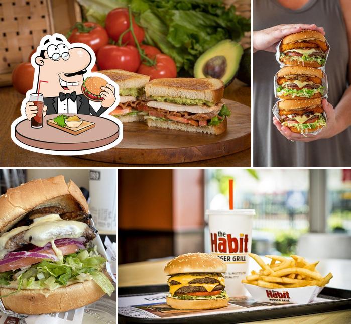 Отведайте гамбургеры в "The Habit Burger Grill"