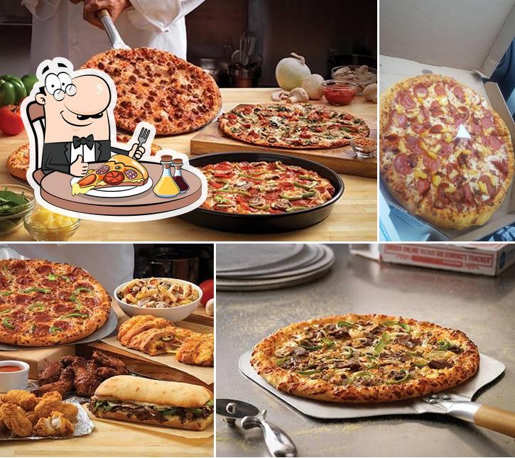 Get pizza at Domino's Pizza