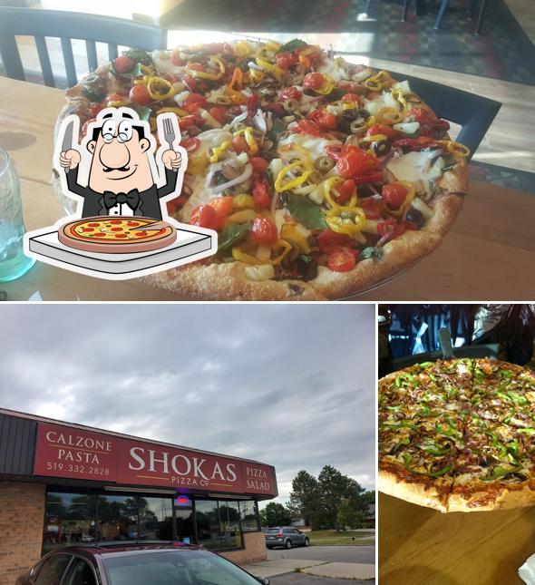 En Shokas Pizza Co., puedes saborear una pizza