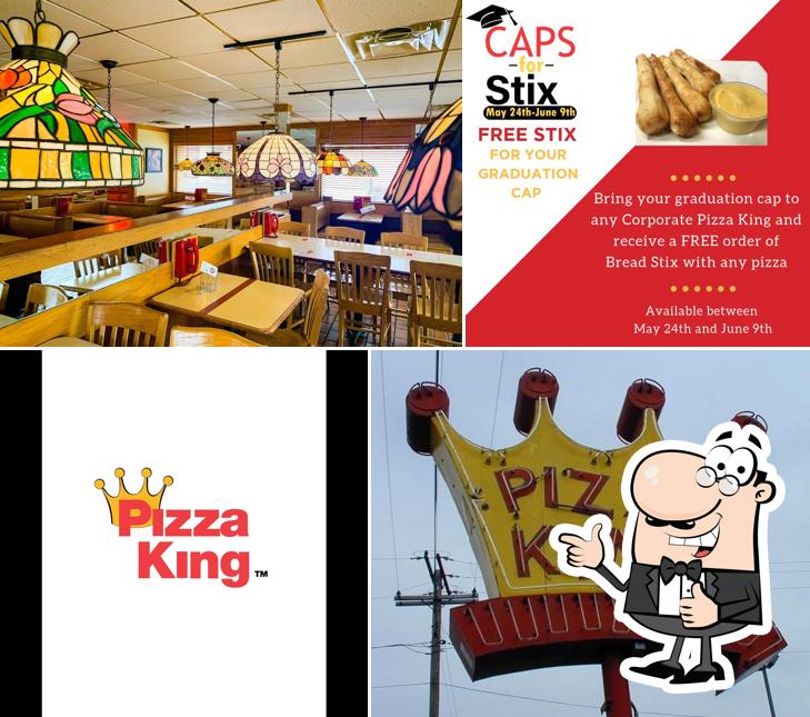 Look at the pic of Pizza King