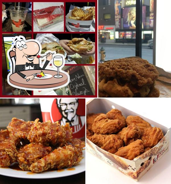 Еда в "KFC"