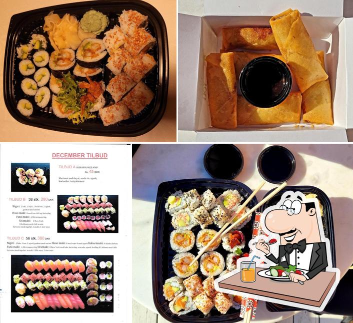 Блюда в "Moshi Mao Sushi"