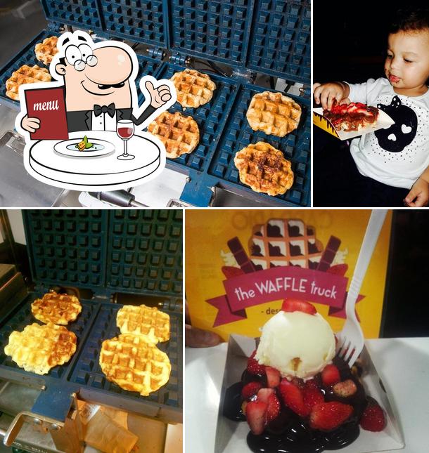 Comida em The Waffle Truck