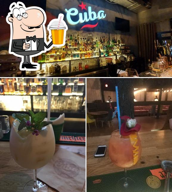 Enjoy a beverage at Cuba Pub-restaurant