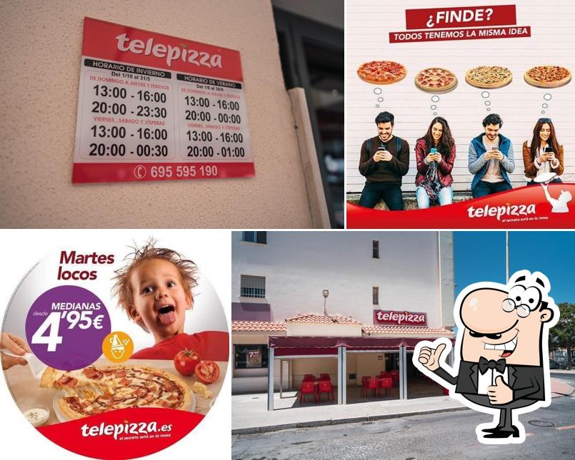 Look at this picture of Telepizza Punta Umbría - Comida a Domicilio