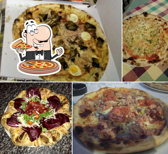 Prenditi tra le svariate varianti di pizza