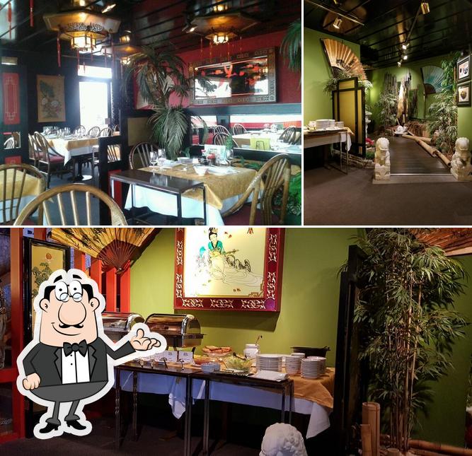 Gli interni di Chinarestaurant Tsing-Tao