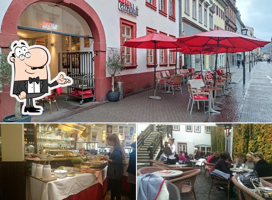 L'intérieur de Café Extrablatt Heidelberg