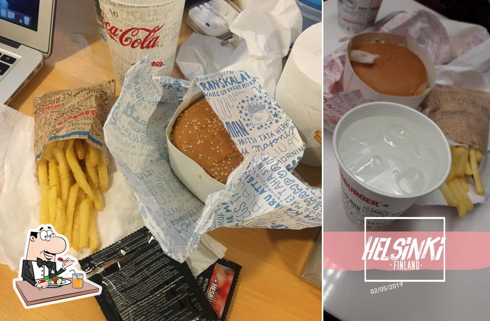 Hesburger restaurant, Helsinki, Asema-aukio 1 - Restaurant menu and reviews