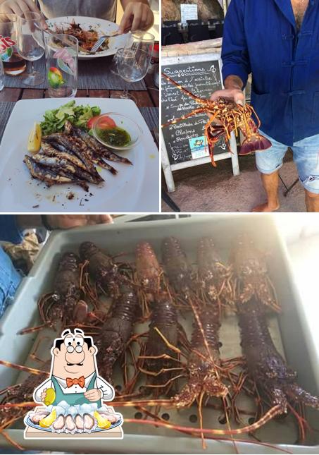 Prenez des fruits de mer à La Cabane du Pêcheur