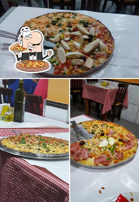 Experimente pizza no Buteco da Juliana