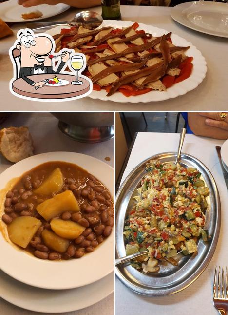 Food at La Centralita jatetxea