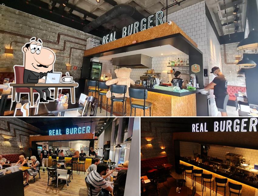 Veja imagens do interior do Real Burger Alphaville