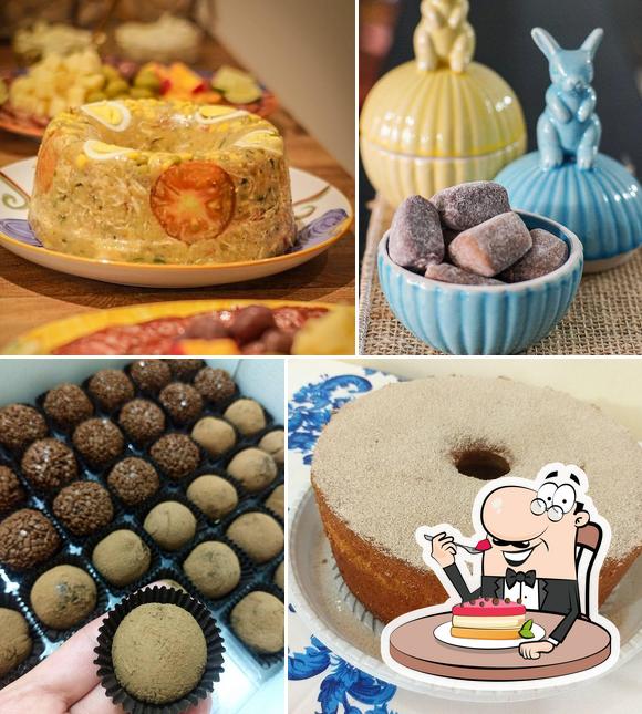 Casa Do Pastel & Cia Rita Pileggi oferece uma gama de pratos doces