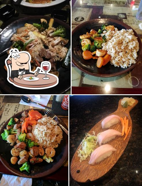Еда в "Hasaki Grill & Sushi"