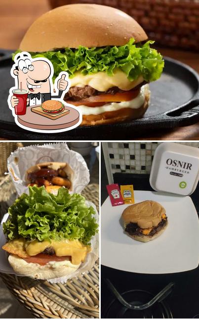 Experimente um hambúrguer no Osnir Hamburger Pompéia