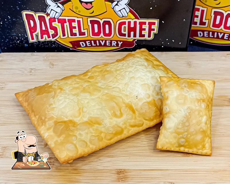 Comida em Pastel Do Chef