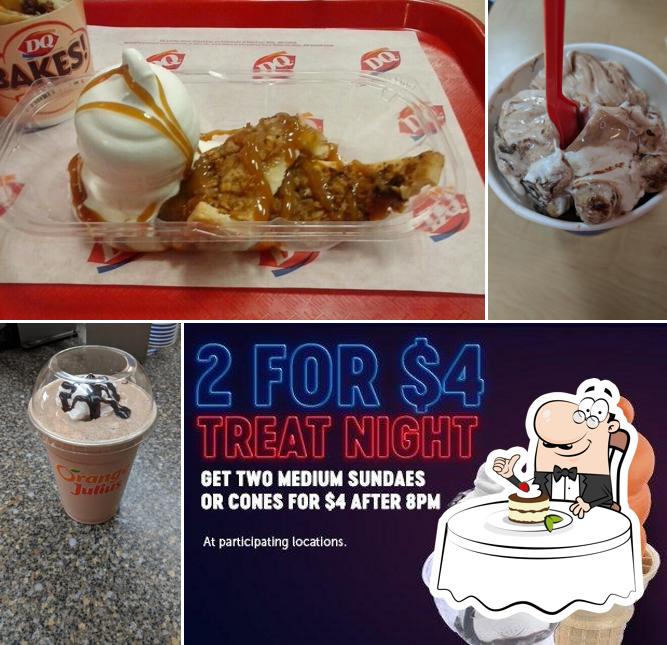 Dairy Queen Grill & Chill offers a range of desserts