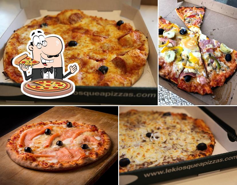 Elige una pizza en Le Kiosque à Pizzas - Vienne Malissol