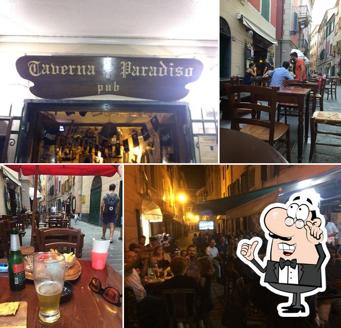 Gli interni di Taverna Paradiso