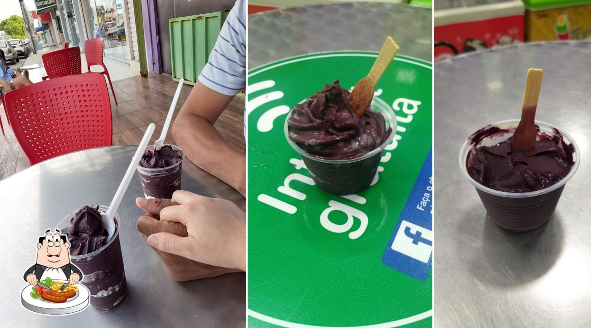 Sorvete em Açaí No Grau