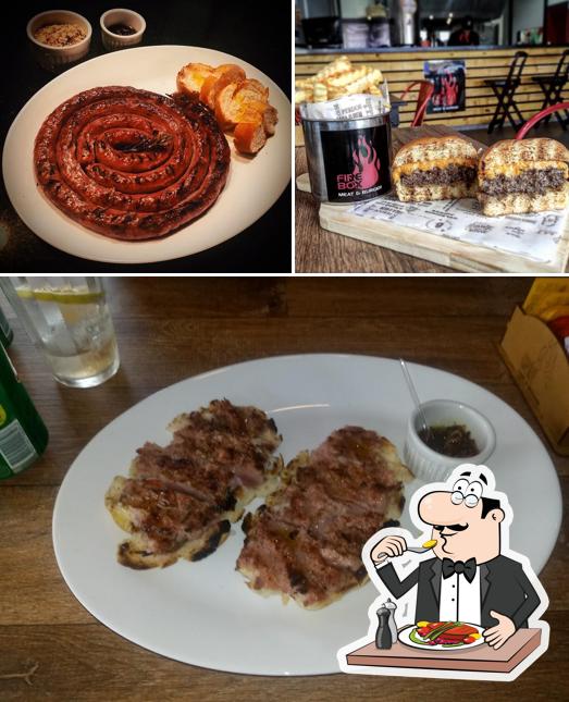 Comida em FireBox Meat & Burger