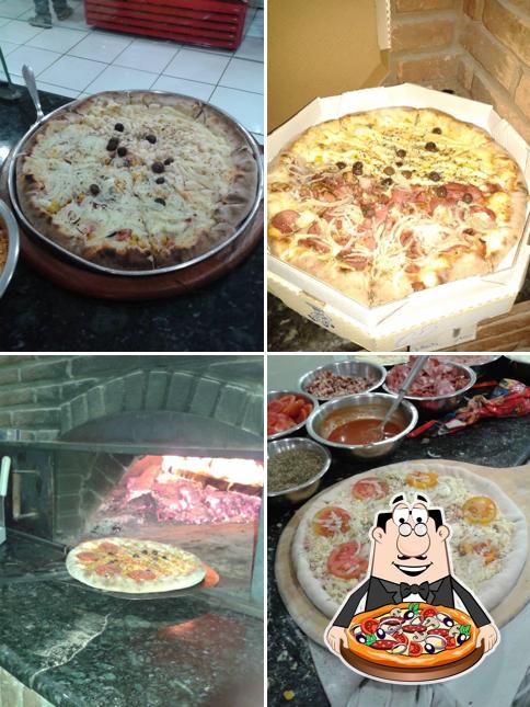 Escolha pizza no Le Pizzas