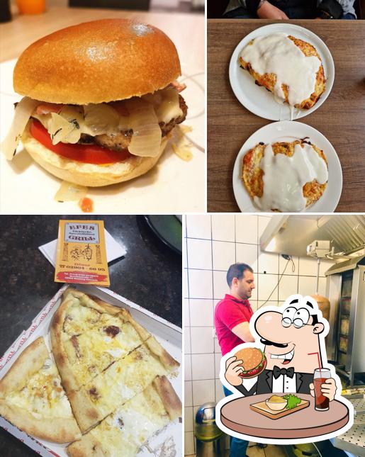 Essayez un hamburger à Efes Grill